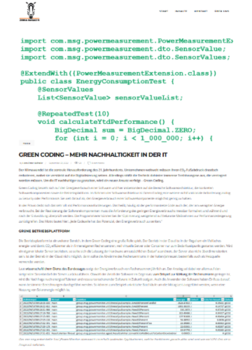 Green Coding - mehr Nachhaltigkeit in der IT